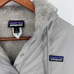 Patagonia Shelled Retro-X Fleece Pullover Grey Small High Pile Sherpa Hoodie Photo 2