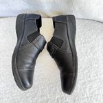 Clarks Collection Comfort Cushion Black Leather Slip On Loafers Womens Size 11M Photo 4