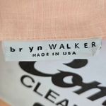 Bryn Walker  pink linen Blouse Medium Oversized Photo 5