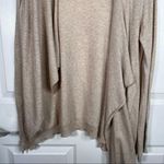 Zadig & Voltaire Beige Lightweight Open Front Cardigan Sweater Photo 2