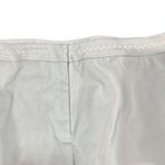 Oscar de la Renta  Light Blue High Waisted Cropped Trouser Pants With Embroidered Photo 4