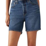 Levi's Y2K Levi’s Women’s Size 14 Jean Shorts 550 Relaxed Fit Long Baggy Denim Trendy Photo 0