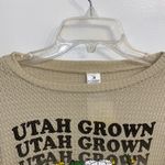 Stunner California NWOT Stunner Beige California Graphics “Utah Grown” & “Sergo Lily” Top L Photo 8