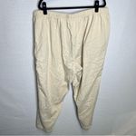 Woman Within ‎ | Tan Cream Tapered Pants 26W Stretch Waist Photo 4