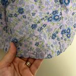 Intermix - Valentina Off The Shoulder Top Lavender Floral Crop Top Photo 5