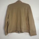 Lauren Active Ralph Lauren Women's Jacket‎ Full Zip Mock Neck Tan M Size M Photo 4
