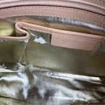 Michael Michael Kors pink & tan leather shoulder bag 15.5” x 10” x 4.25” Barbie Photo 7