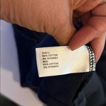 Duluth Trading Co Black Tank Top with Square Neckline Blue Size M Photo 9