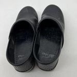 Dansko  Black Embossed Chevron Comfort Slip Resistant Nursing Clog 38 US 7.5 - 8 Photo 10