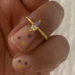 Boutique Australian Crystal Ring... Gold Photo 2