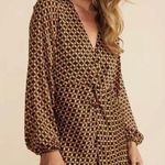 MINKPINK NWT Revolve  Valentina Long Sleeve Mini Dress Size Medium Photo 0