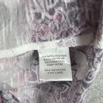 One World Energe by Shirt Blouse L Embellished Brown Beige Floral Y2K Fairy Photo 6