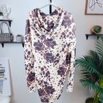 n:philanthropy Tie-Dye Spotted Oversized Cotton Tunic Hoodie Size Small NWT Dark Photo 3