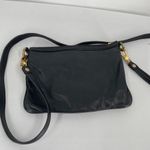 Marc Jacobs Black Leather Turnlock Double Front Pocket Crossbody Purse Photo 8
