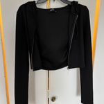 Cider Crop Zip Hoodie Photo 1