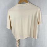 Derek Lam 10 Crosby Tie Waist Crop Shirt Size Small Photo 1