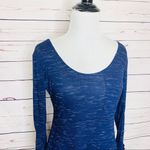 Lila Rose Lily Rose Dark Blue 3/4 Sleeve Scoop Neck Top Size XS Photo 5