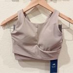 J.ING Light Gray Padded Active Sports Yoga Bra Tank Top NWT Size XS Photo 1