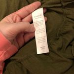 🦄 Just Fab Olive Green Ruffle Longsleeve Photo 5