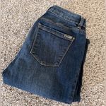 White House | Black Market The Slim Bootcut Jeans Med Dark Wash Women’s Size 2 Photo 3