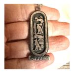 Egyptian cartouche pendant necklace Photo 7