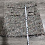 Zara Women Basic Tweed Skirt Mini A Photo 13