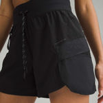 Lululemon WovenAir High-Rise Hiking Short 4” Black Size 6 NWT Retired Edition Photo 0