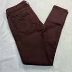 Buckle Brown Skinny Jeans with Tapered Fit Photo 0