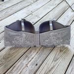 Torrid Women's Silver Lacey Full Cover Strapless Bra Size 46DD. NEW Photo 1