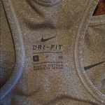Nike Women's Heather Gray Compression Sports Bra Photo 3