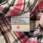 Rough Hat Plaid Western Snap Front Shirt Pink Size XL Photo 7