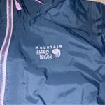 Mountain Hardwear  Blue Rain Jacket Windbreaker size Small Photo 7