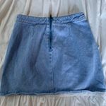 Kendall + Kylie Denim Zipper Skirt Photo 1