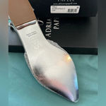 Adrianna Papell Brand new in box silver Trala 8.5 flats bride or bridesmaid Photo 3