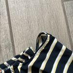 Vintage Havana Black and White Striped Top Size L Photo 2