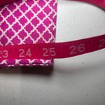 Talbots  Pink Print Heritage Ankle Pants Side Zip 12 Resortwear‎ Cotton Spandex Photo 9