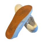 Superga White Canvas Silver Eyelet Detail 2750 Cotu Classic Size 7.5 Sneaker. Photo 6