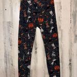 No Boundaries  Young Ladies Halloween Dog Print Leggings Size M Photo 0