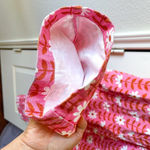 Big Bud Press Daisy Chain Jumpsuit Pink Floral Cotton Twill Medium GUC Photo 3