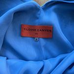 Clover Canyon  Dress Small Long Sleeve Lace Top Mountain Print Shift Tunic Boho Photo 6