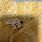 American Eagle  Outfitters Yellow Textured Skirt Photo 2