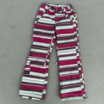 Roxy Trip Fontaine Snow 5,000 pink mint stripe snowboard ski pants X-SMALL Photo 0