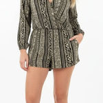 Honey Punch  Small Floral boho sexy romper Photo 0
