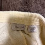 Light Yellow Straight Leg Sweatpants Size M Photo 2
