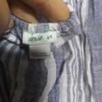 Aerie  Blue Striped Halter Midi Backless Sun Dress Beach Nautical Size M Photo 7