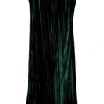 ENZA COSTA SILK BLEND TEXTURED VELVET TANK GREEN MAXI DRESS WOMENS SIZE SMALL Photo 5