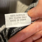 Lulla Extra wide Reversible long scarf or wrap Black Photo 6