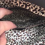 ILI Genuine Leather Golden Fold Over Clutch Photo 3