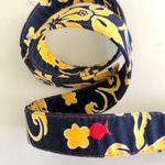 MAAX Blue Fish River Hawaiian Print Cotton Belt, sz. S Photo 7