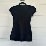 Hollywood Women’s Extra Small Black Vneck Perfume Tee Y2K 2000s Size XS Photo 2